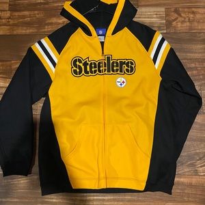Like brand new ! Steelers men’s zip up